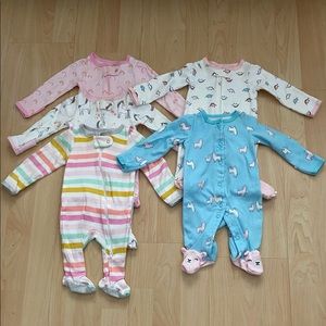 Newborn Sleep N Play Onesies Bundle